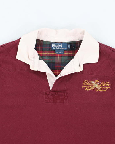 Vintage Ralph Lauren Heavyweight Long-Sleeved Rugby Shirt - XL