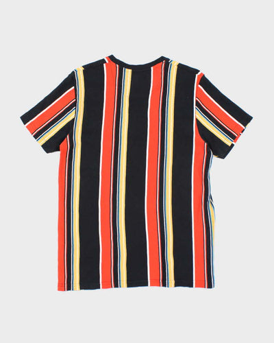 Vintage 2000's Kangol Embroidered Logo Striped T-Shirt - M