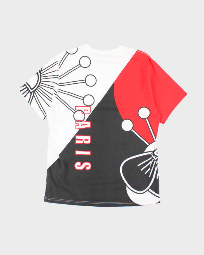 Vintage 2000's Kenzo All Over Print Graphic T-Shirt - XL