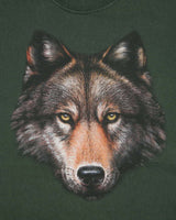 Vintage 2000's Wolf Head Graphic T-Shirt - L