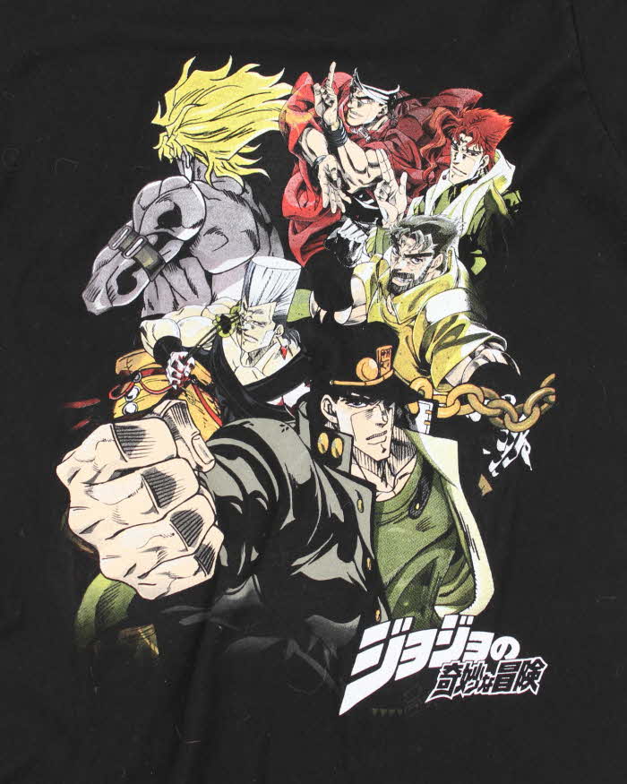 Vintage JoJo's Bizarre Adventure Anime Graphic T-Shirt - S
