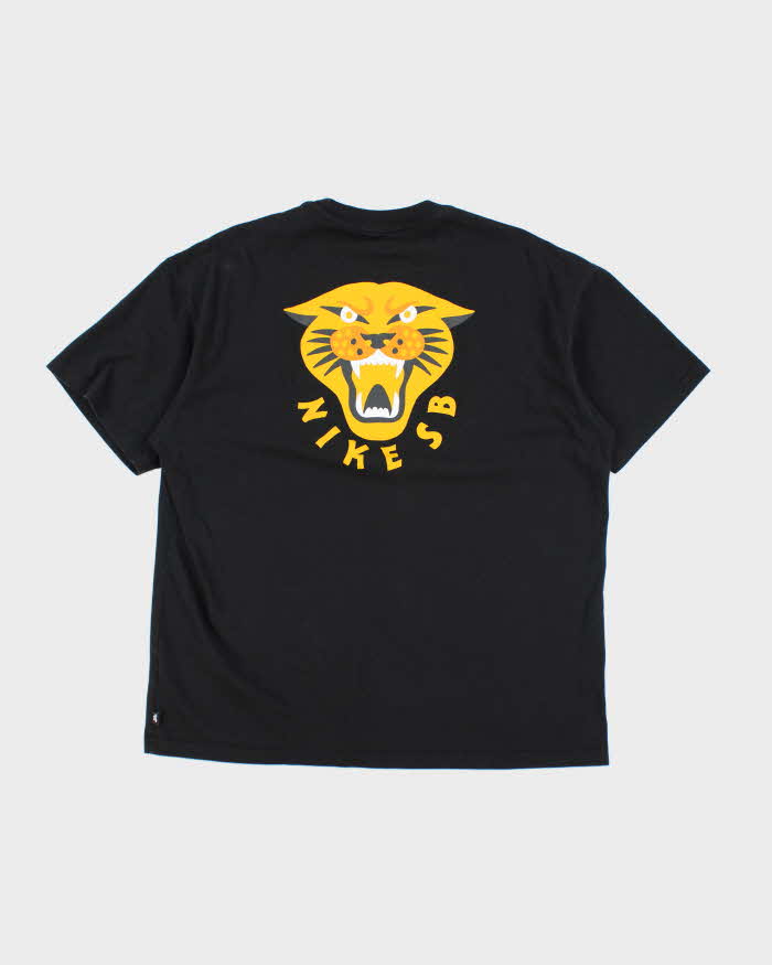 Vintage Nike SB Skateboarding Tiger Graphic T-Shirt - L