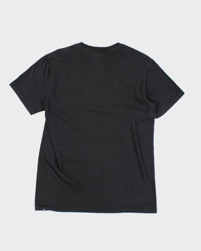 Vintage Quiksilver Skeleton Surfer Graphic T-Shirt - M
