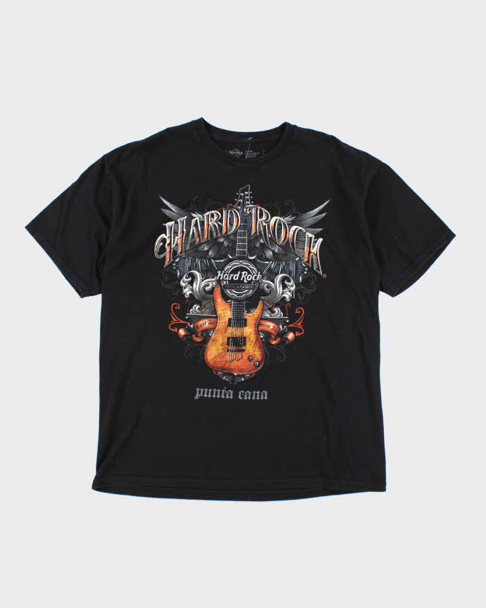 Vintage Hard Rock Cafe Gothic Graphic T-Shirt - XL