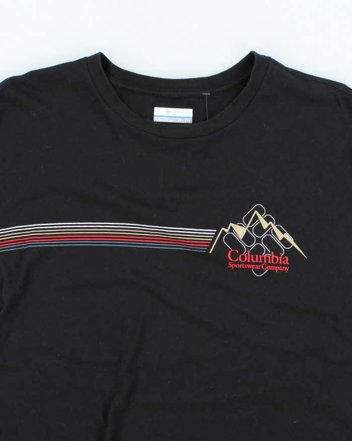 Vintage 2000's Columbia Oversized Graphic T-Shirt - XXL