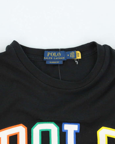 Vintage Polo Ralph Lauren Spell Out Graphic T-Shirt - M