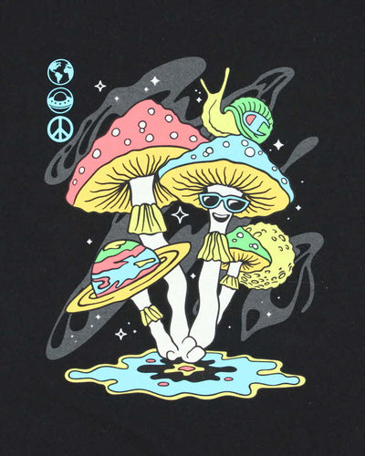 Vintage 2000's Champion Shrooms Graphic T-Shirt - M