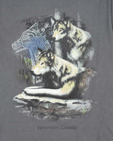 Vintage 2000's Wolf Pack Vancouver Graphic T-Shirt - S
