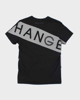 Vintage Y2K Armani Exchange V-Neck All Over Print T-Shirt - XS
