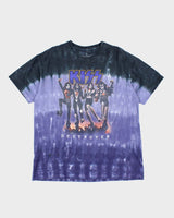 Vintage 2000's Liquid Blue Kiss Band Tie-Dye T-Shirt - XL