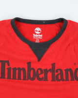 Vintage 2000's Timberland Earth Keepers Spell Out Graphic T-Shirt - M