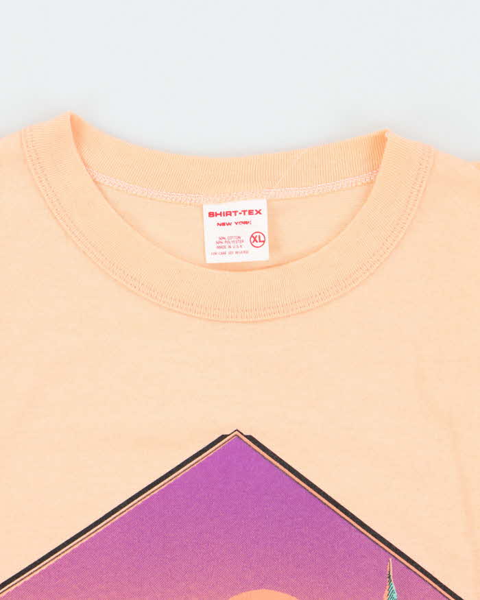 Vintage 80's Smokey Mountains Single Stitch Graphic T-Shirt - XL