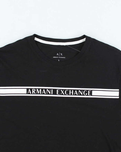 Armani Exchange Lightweight Spell Out Logo T-Shirt - L