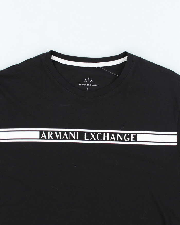 Armani Exchange Lightweight Spell Out Logo T-Shirt - L