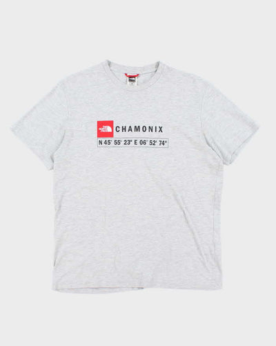 The North Face Coordinates Centre Logo Graphic T-Shirt - M