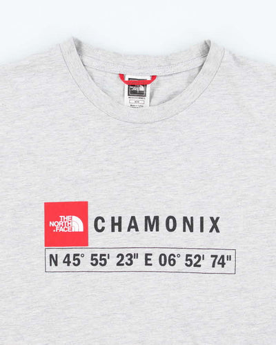 The North Face Coordinates Centre Logo Graphic T-Shirt - M