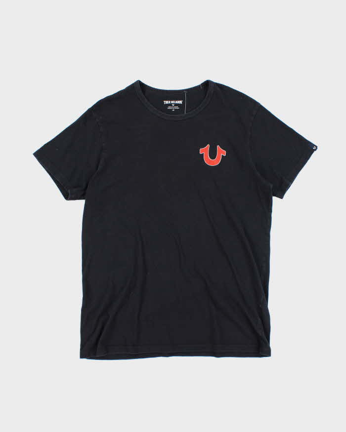 True Religion Small Crest Logo Graphic T-Shirt - L