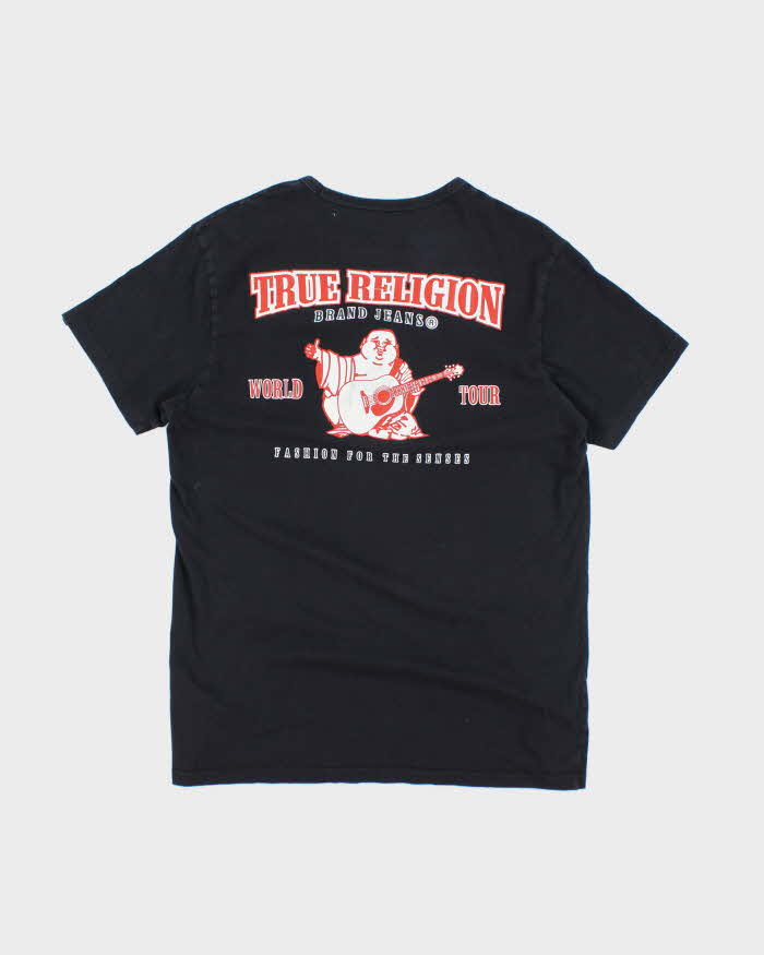 True Religion Small Crest Logo Graphic T-Shirt - L