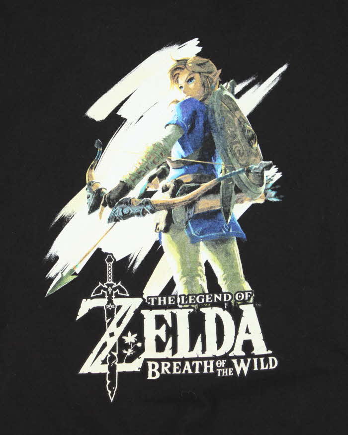 The Legend of Zelda Breath of the Wild Game Promo T-Shirt - M