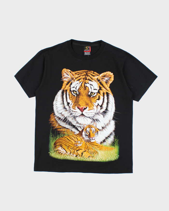 Vintage 2000's Tiger & Cubs Graphic T-Shirt - L