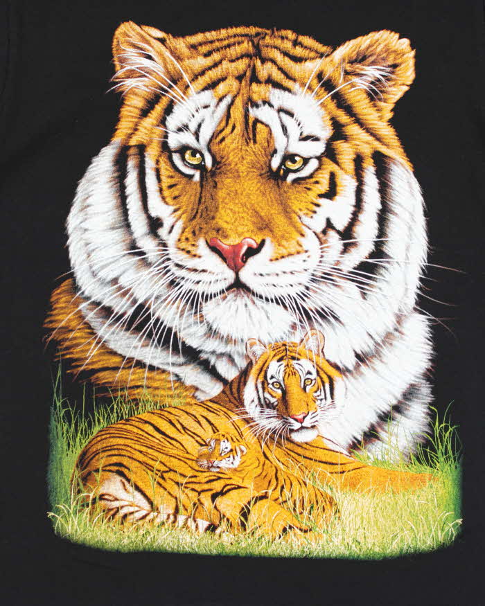 Vintage 2000's Tiger &amp; Cubs Graphic T-Shirt - L