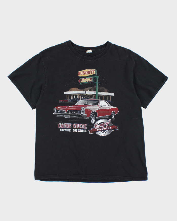 Vintage Hungry Herbies Burger Joint Graphic T-Shirt - M