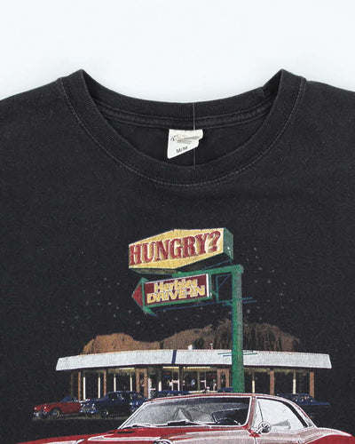 Vintage Hungry Herbies Burger Joint Graphic T-Shirt - M
