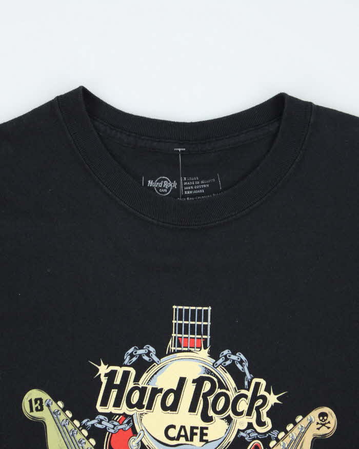 Hard Rock Cafe Cayman Island Skull Graphic T-Shirt - XL
