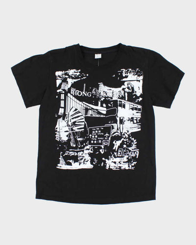 Vintage 2000's Hong Kong Souvenir Graphic T-Shirt - L