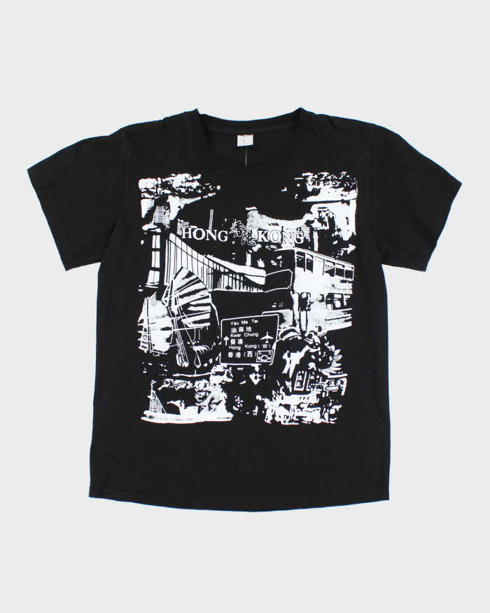 Vintage 2000's Hong Kong Souvenir Graphic T-Shirt - L