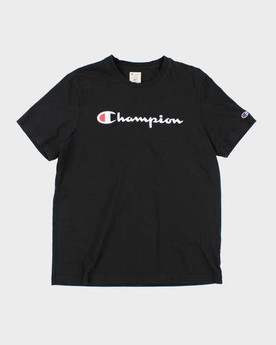 Vintage 2000's Champion Spell Out Logo Graphic T-Shirt - L