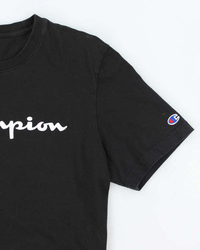 Vintage 2000's Champion Spell Out Logo Graphic T-Shirt - L