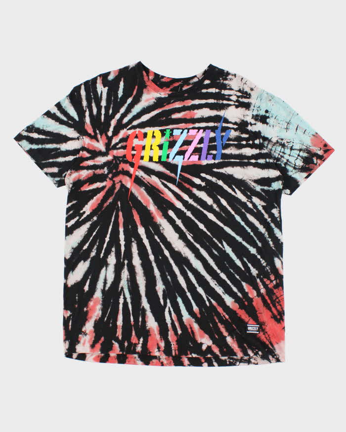 Grizzly Griptape Multi Colour Skate Graphic T-Shirt - XL