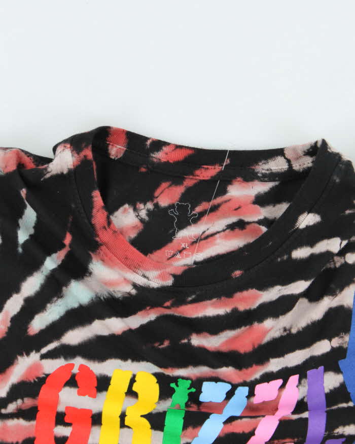 Grizzly Griptape Multi Colour Skate Graphic T-Shirt - XL