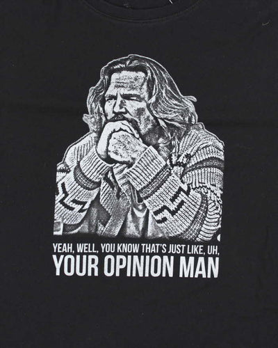 Vintage 2000's Big Lebowski Movie Graphic T-Shirt - XL