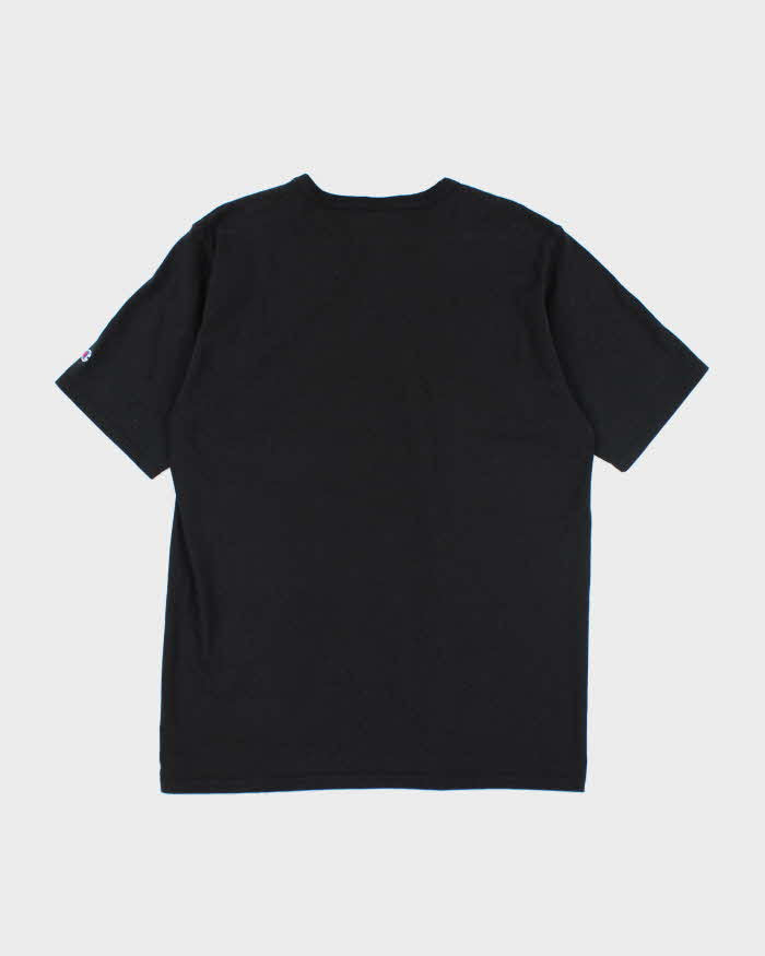 Vintage 2000's Champion Spell Out Graphic T-Shirt - XL