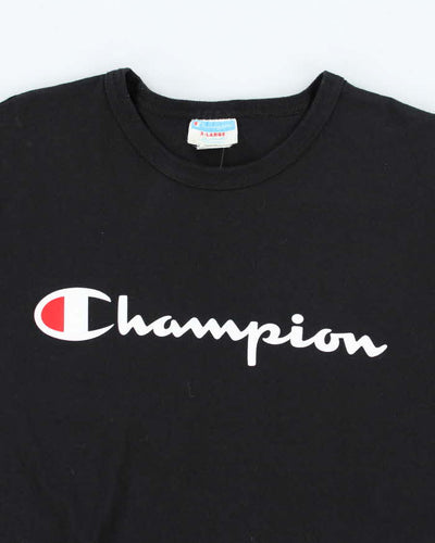 Vintage 2000's Champion Spell Out Graphic T-Shirt - XL