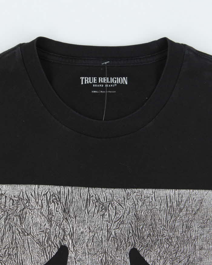 Vintage 2000's True Religion Big Logo Graphic T-Shirt - XS