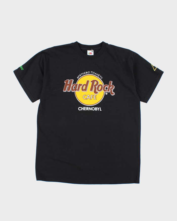 Vintage 2000's Hard Rock Cafe Chernobyl Graphic T-Shirt - M