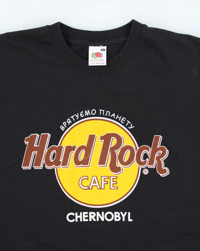 Vintage 2000's Hard Rock Cafe Chernobyl Graphic T-Shirt - M