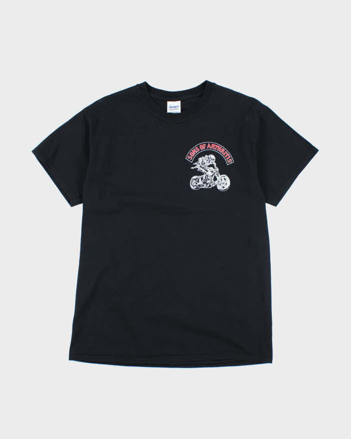 Vintage 2000's Parody Biker Arthritis Graphic T-Shirt - M