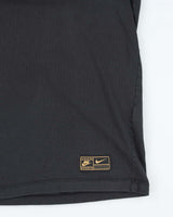 Nike Gold Centre Logo Swoosh Branded T-Shirt - L