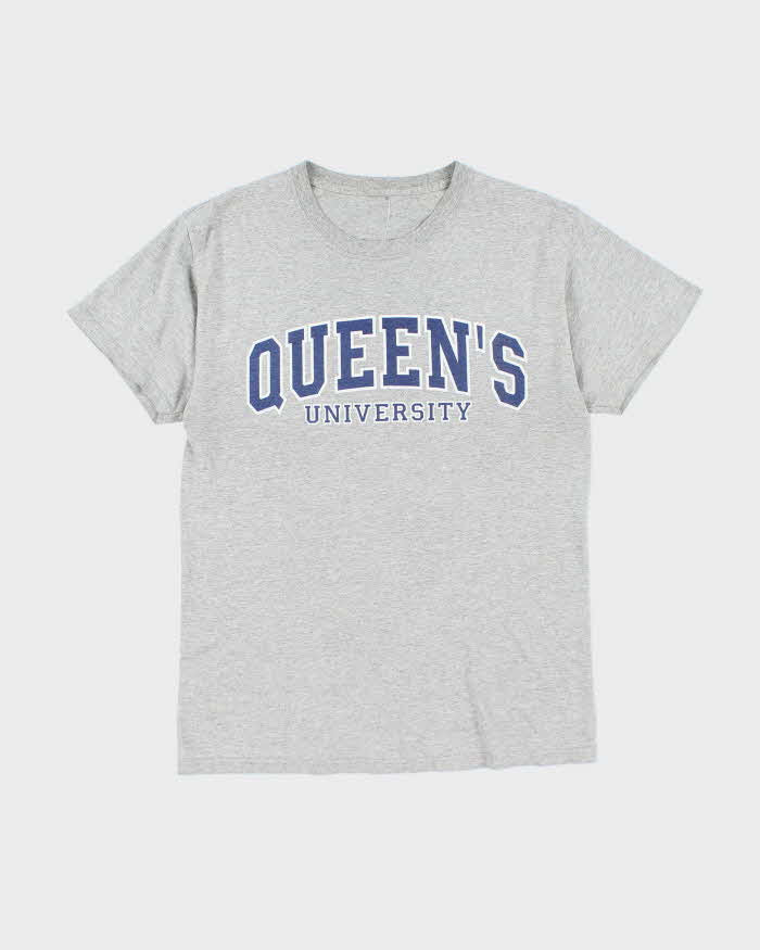 Vintage Queens University Graphic T-Shirt - S