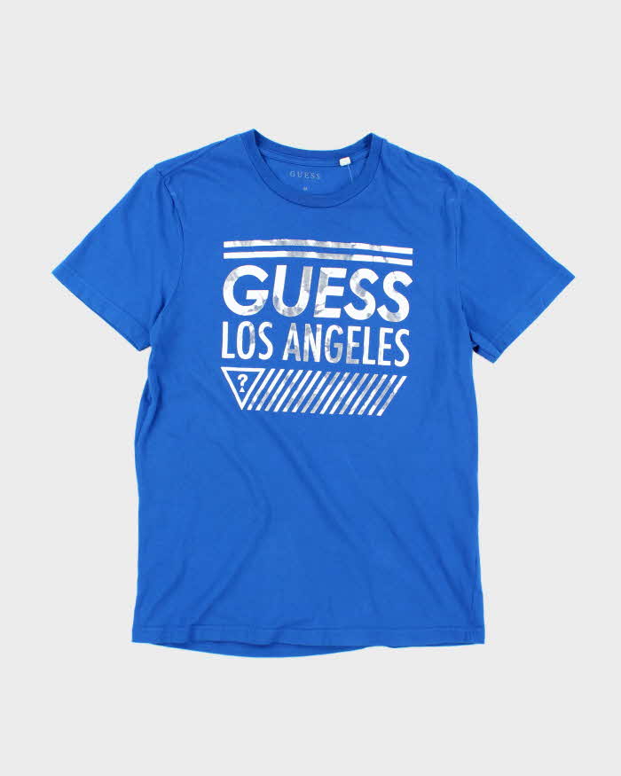 Guess Jeans Big Centre Logo Graphic T-Shirt - M