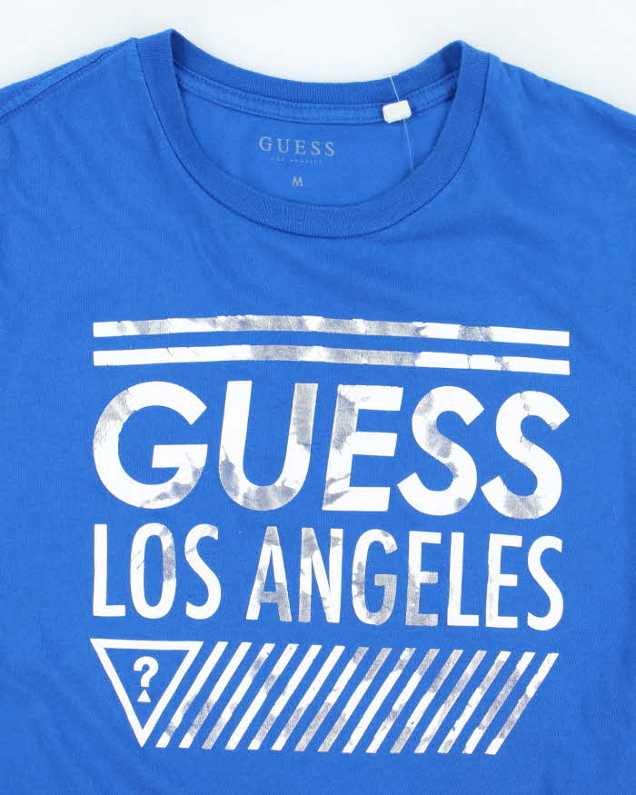 Guess Jeans Big Centre Logo Graphic T-Shirt - M