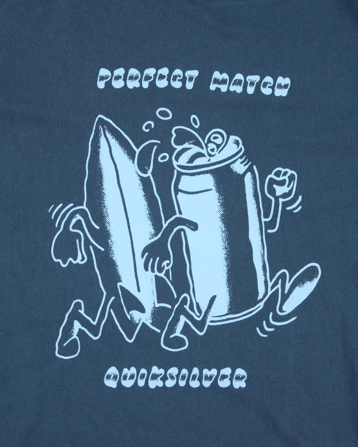 Quiksilver Perfect Match Comedy Graphic T-Shirt - M
