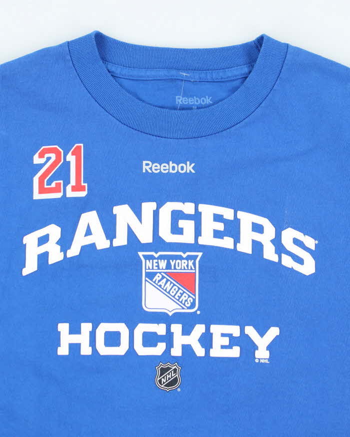 Reebok NHL New York Rangers Team Graphic T-Shirt M