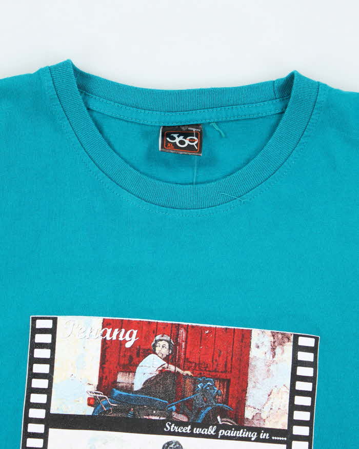 Vintage Penang Souvenir Graphic T-Shirt - XL