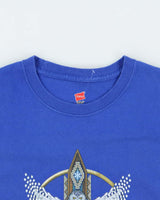 Vintage 2000's Dream Catcher Owl Graphic T-Shirt - S