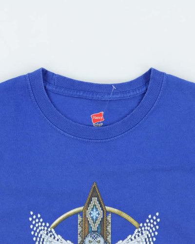 Vintage 2000's Dream Catcher Owl Graphic T-Shirt - S